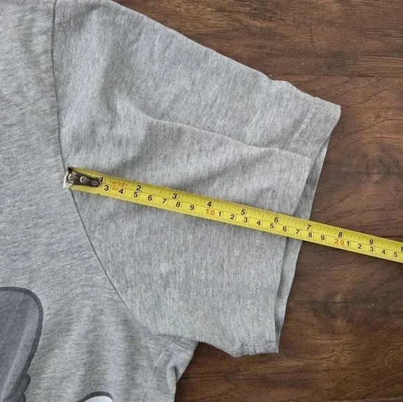 Vintage Disney Store Goofy T shirt Mens Size XXL Grey Cotton Short Sleeve Round - Picture 6 of 6